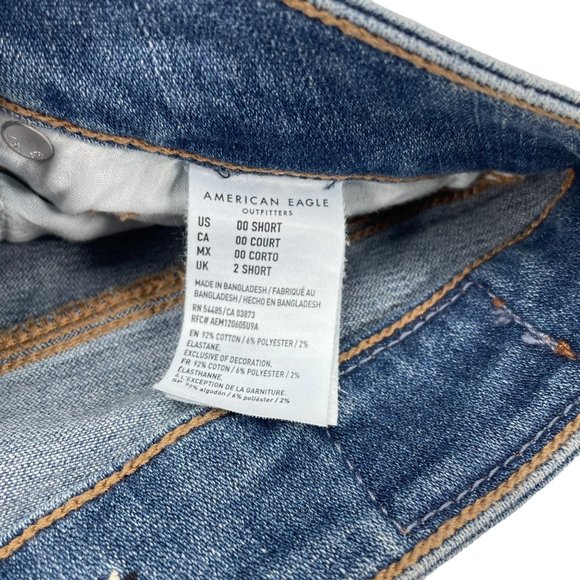 American Eagle - Super Stretch - Womens‎ Jeans - 00 Short - Picture 10 of 10